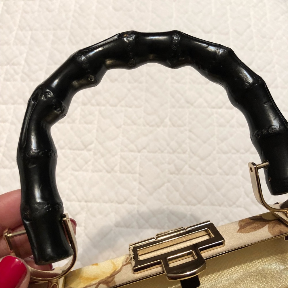 Banana Republic Satin Frame Purse - Picture 7 of 8